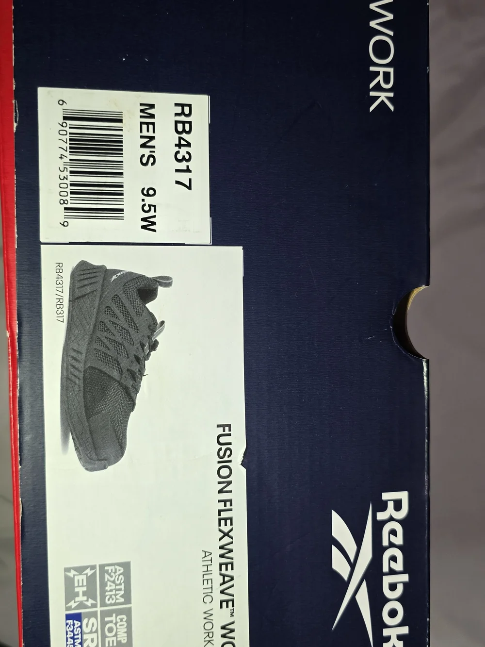 Reebok Men's Black Running Sneakers
